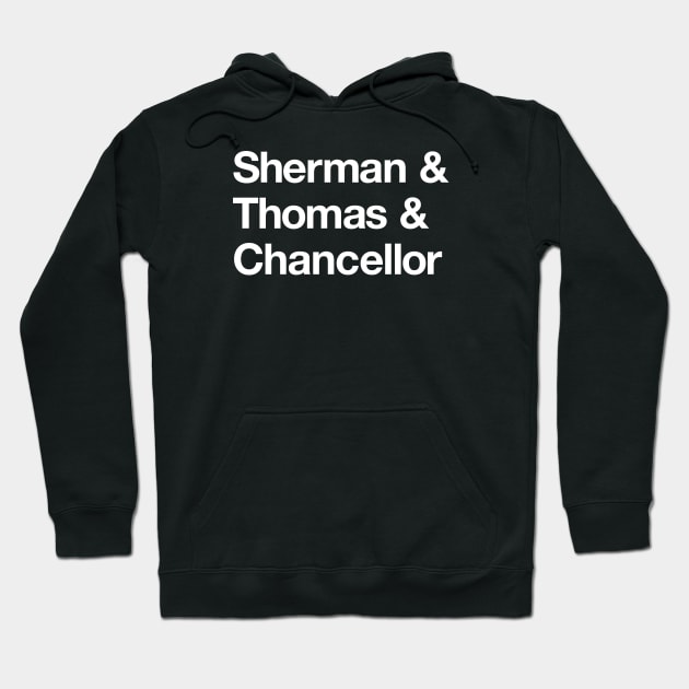 Sherman & Thomas & Chancellor Hoodie by mikevotava